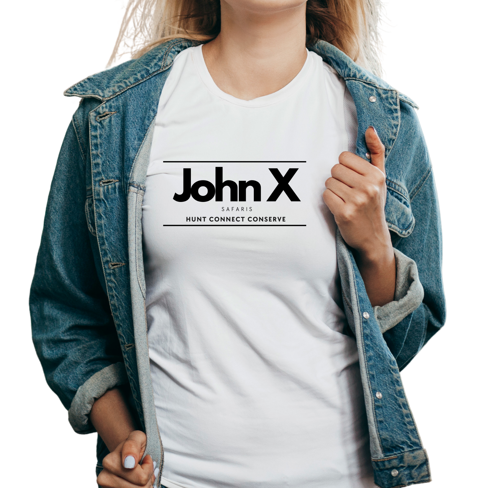 JOHN X DOUBLE LINE (BLACK LOGO)