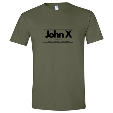 JOHN X DOUBLE LINE (BLACK LOGO)